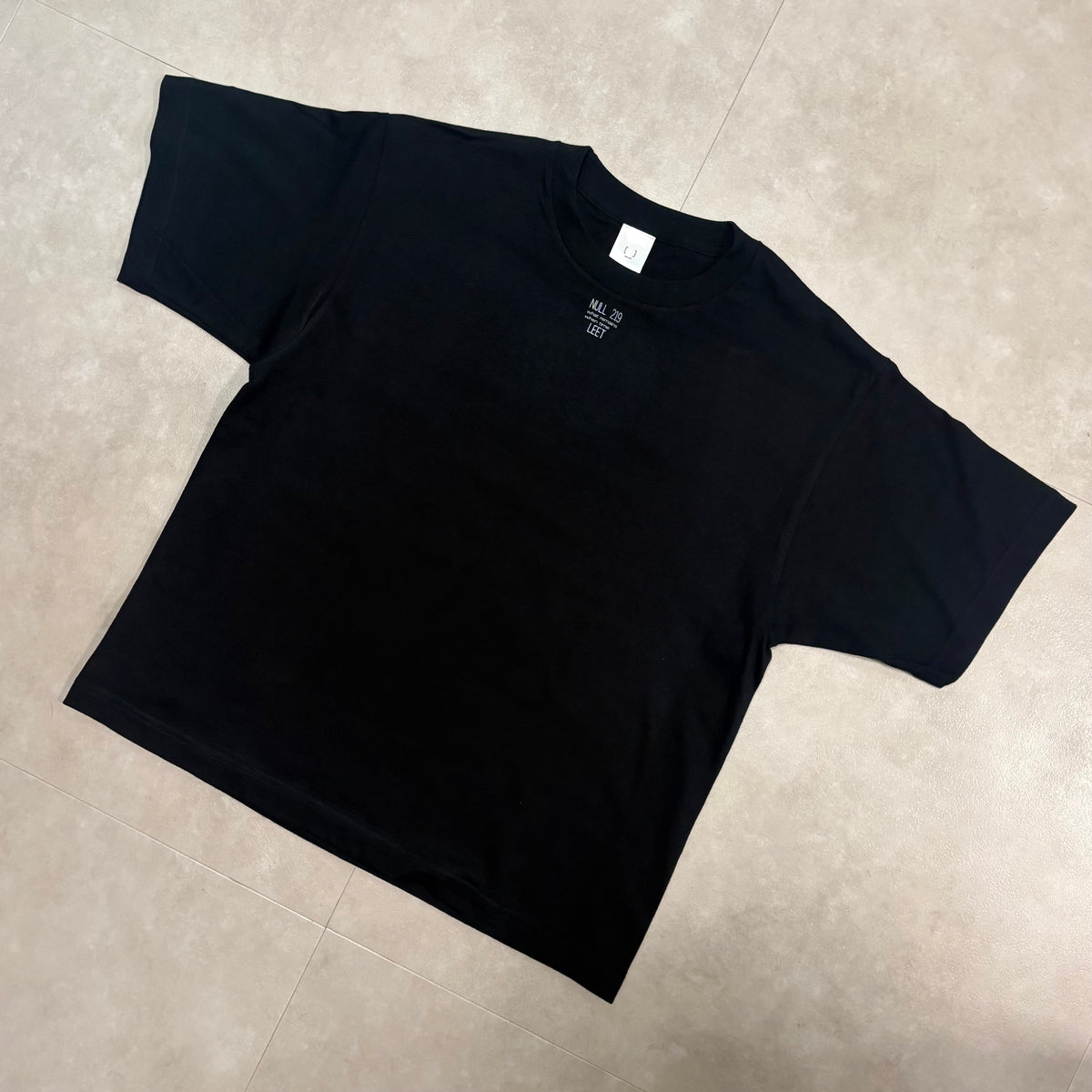 SHORT-LENGTH　T-SHIRT 10 / BLACK