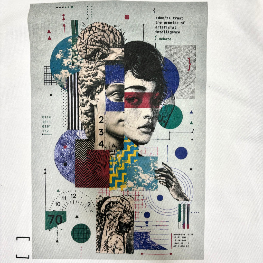 Oversized  T-shirt 01　【WHITE】