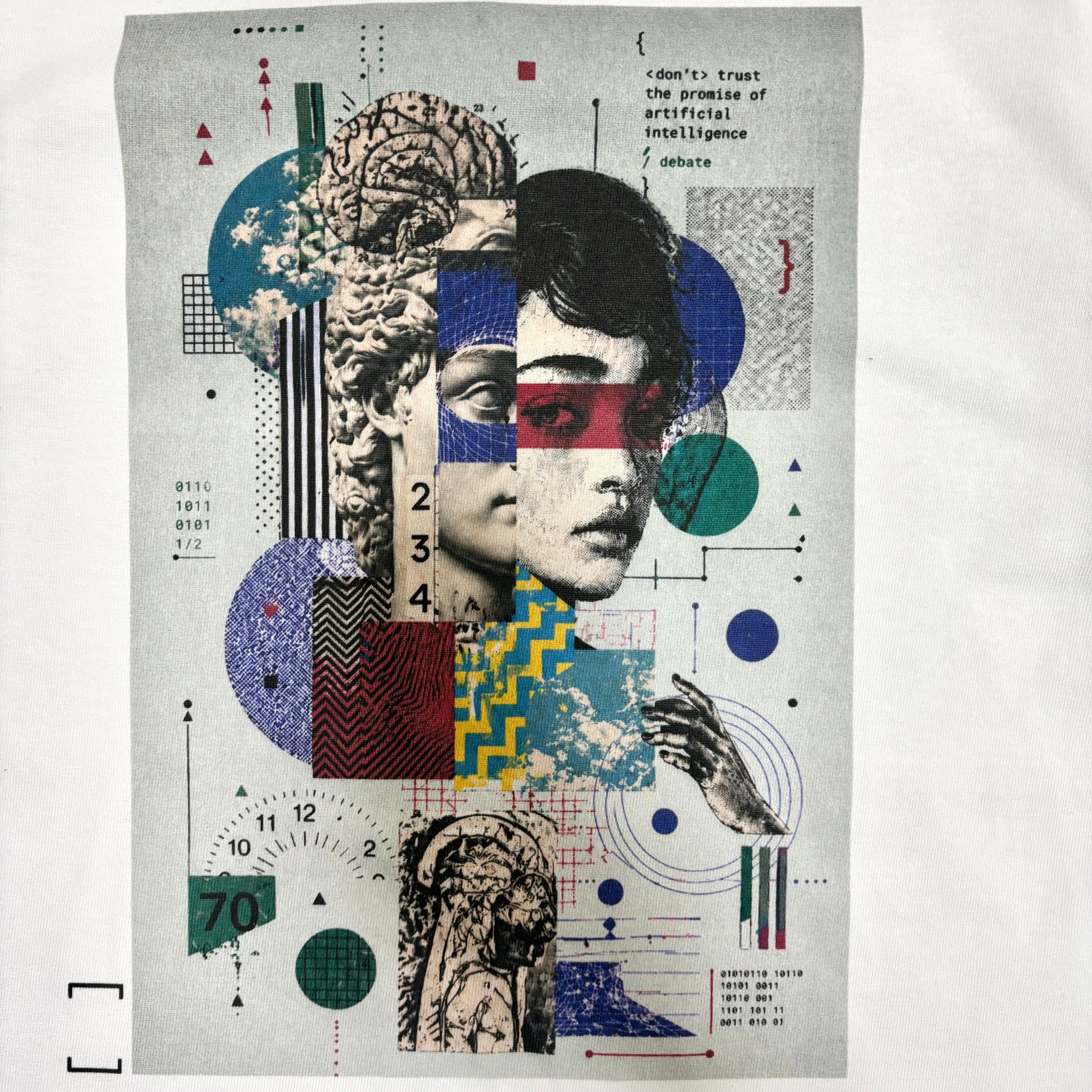 Oversized  T-shirt 01　【WHITE】