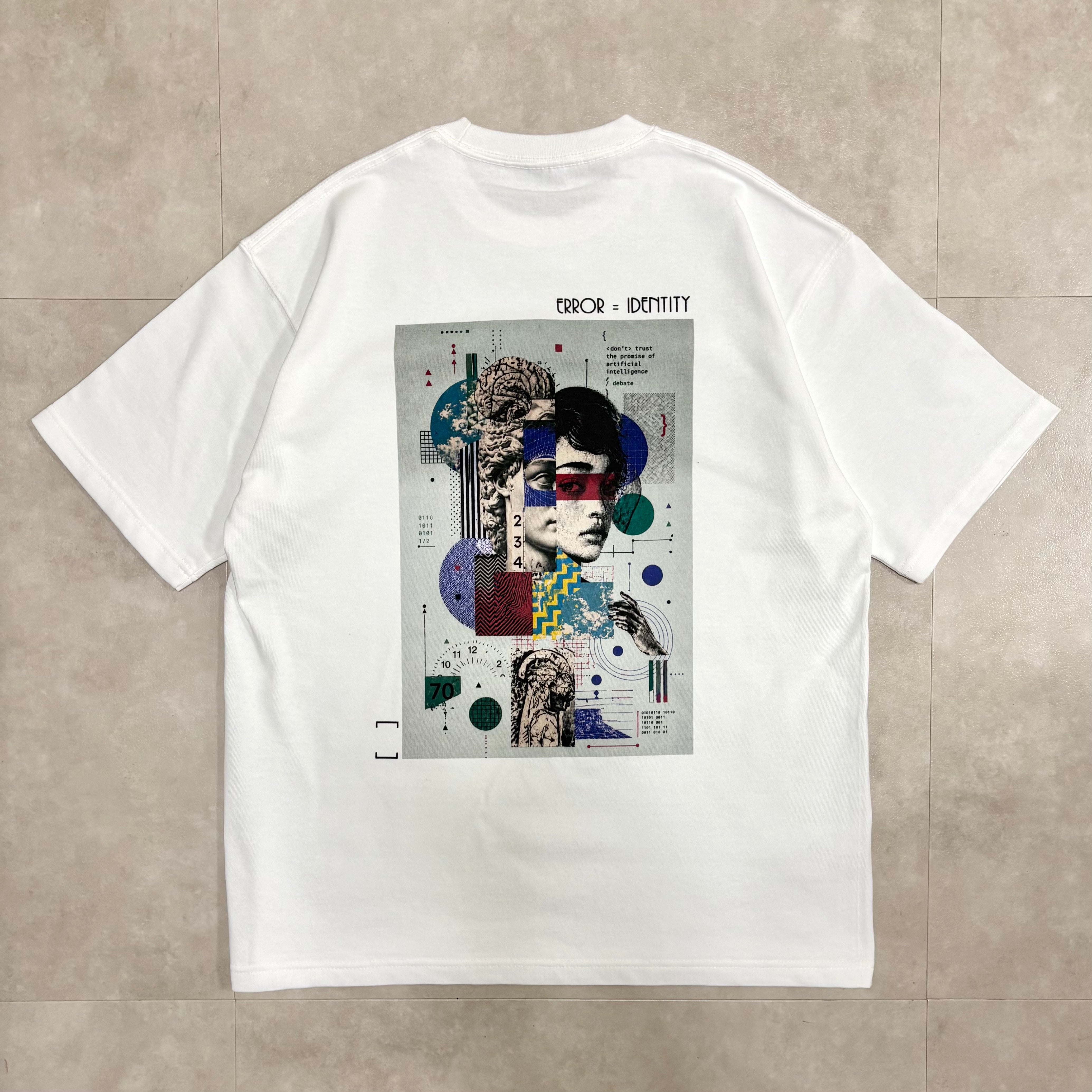 Oversized T-shirt 01 【WHITE】 – [ ]