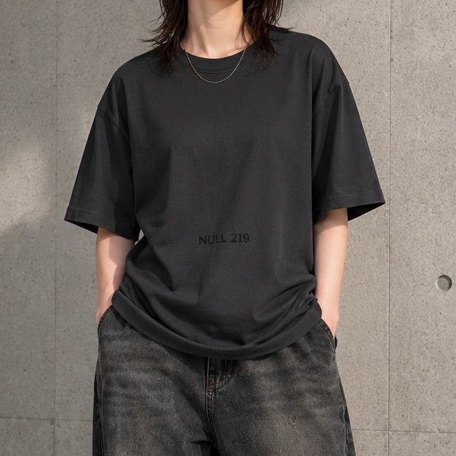 Oversized  T-shirt 03　【CHARCOAL】