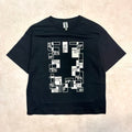 OVERSIZED  SHORT-LENGTH  T-SHIRT 06 / BLACK