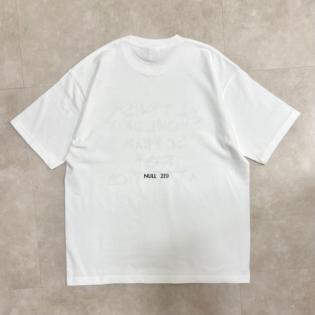 Oversized  T-shirt 02　【WHITE】
