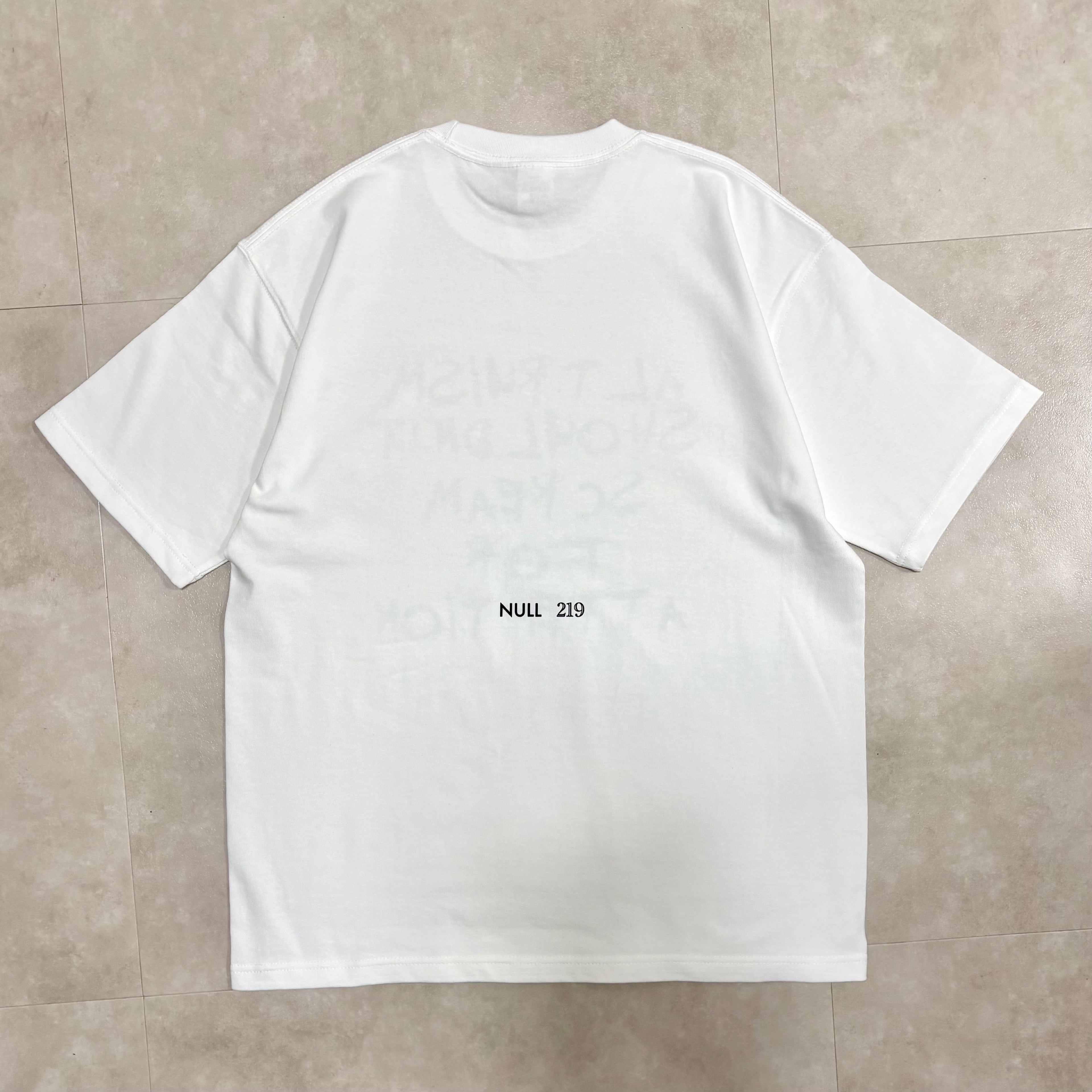 Oversized  T-shirt 02　【WHITE】