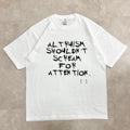 Oversized  T-shirt 02　【WHITE】