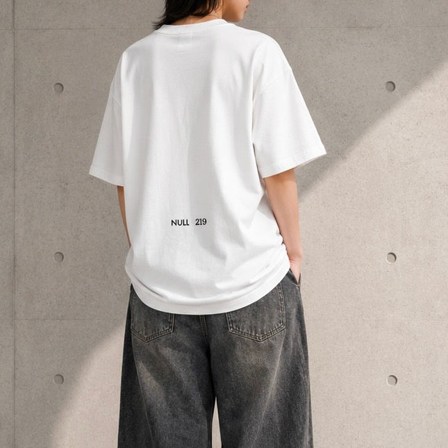 Oversized  T-shirt 02　【WHITE】