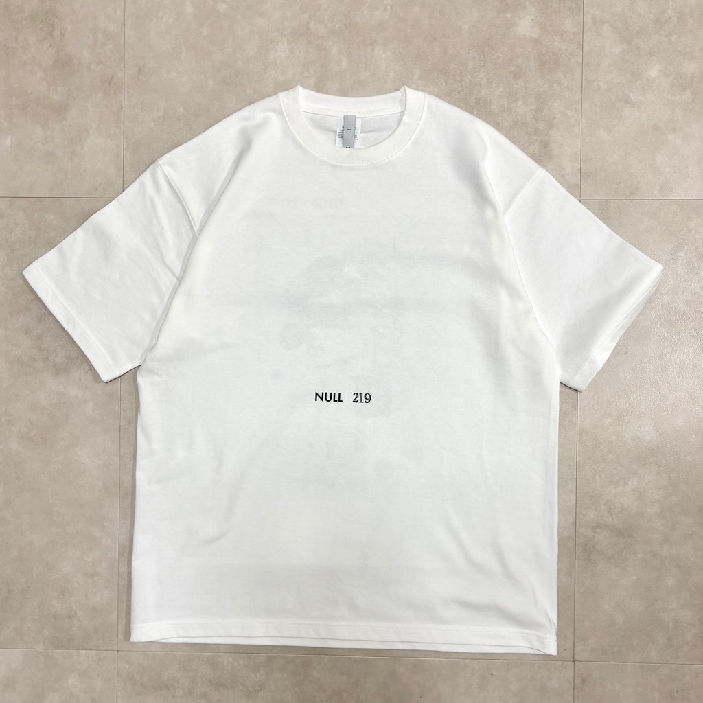 Oversized  T-shirt 01　【WHITE】