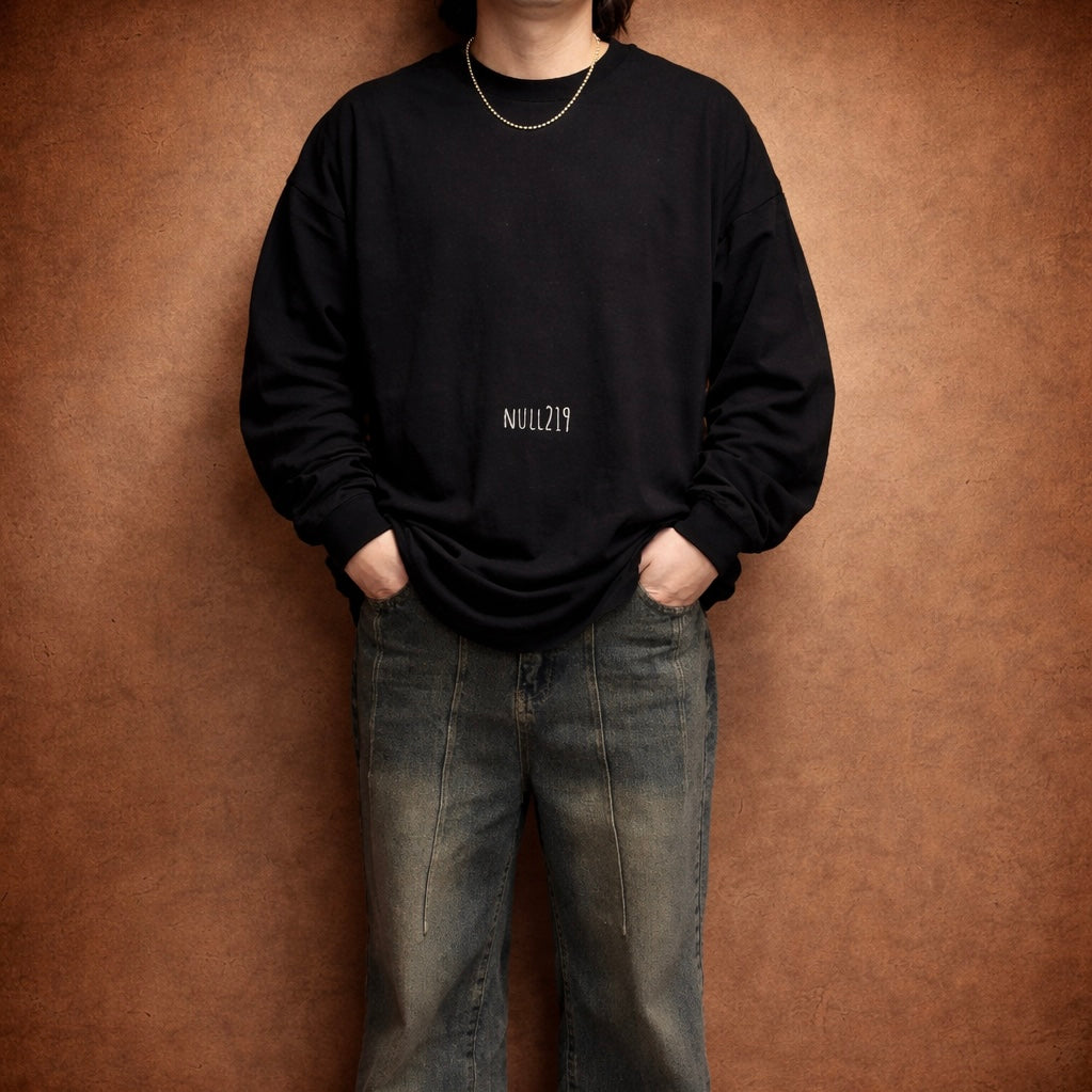 Oversized long-sleeve T-shirt 01