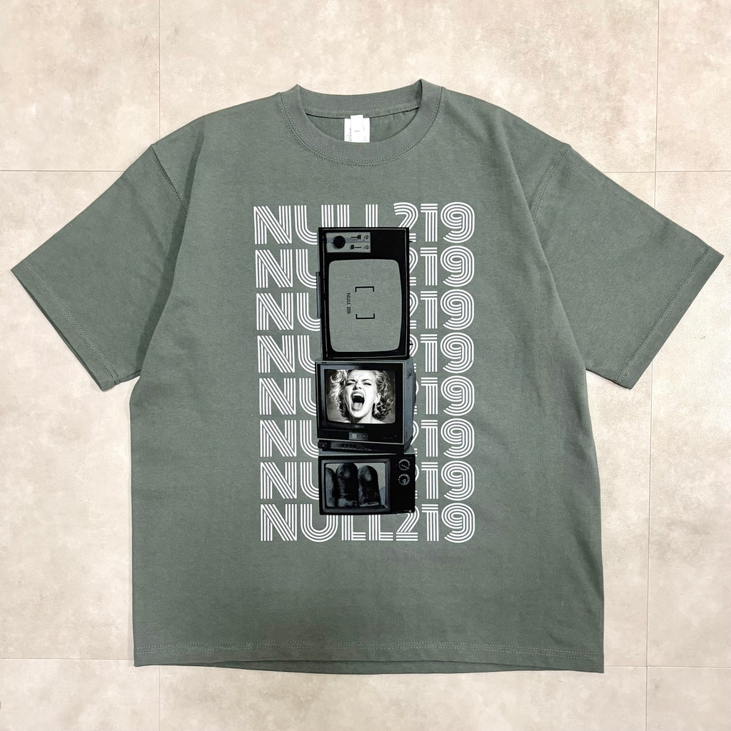 Oversized  T-shirt 04　【SLATE OLIVE】