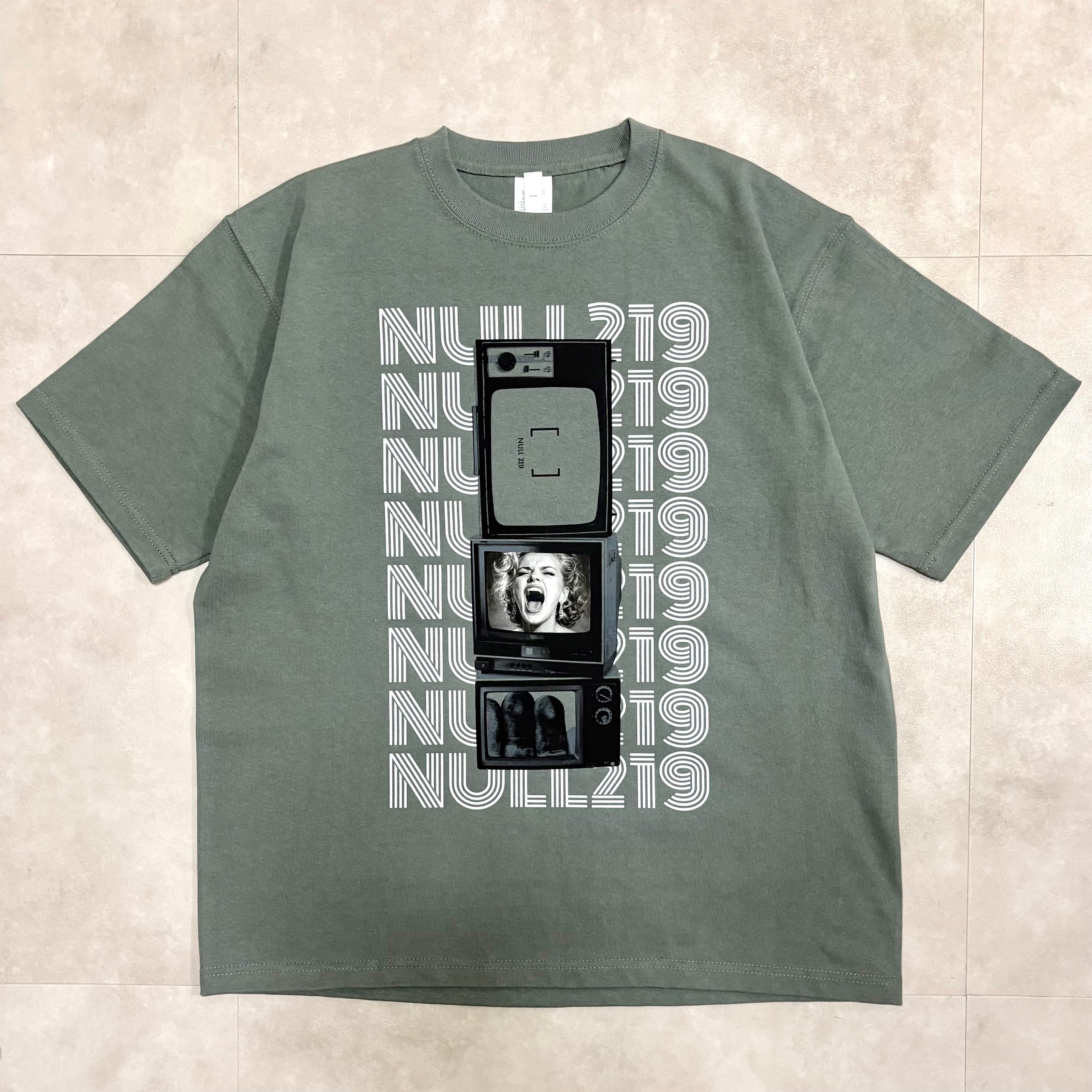Oversized  T-shirt 04　【SLATE OLIVE】